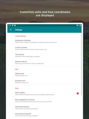 My GPS Coordinates android App screenshot 4